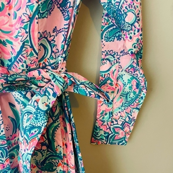 Lilly Pulitzer Mira Shirtdress Long-Sleeve RARE - Picture 6 of 10